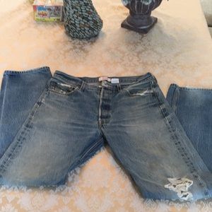 Levi’s vintage 501 straight leg button fly jeans